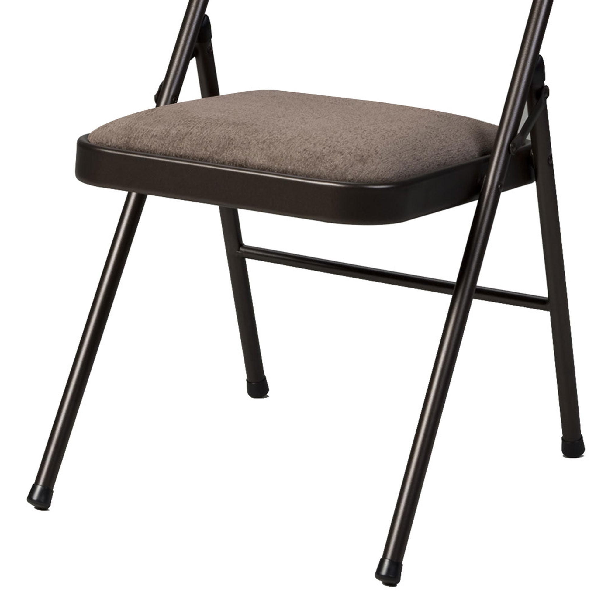 MECO Sudden Comfort Corrin Fabric Double Pad High Back Folding Chair, (Set of 4) - VMInnovations
