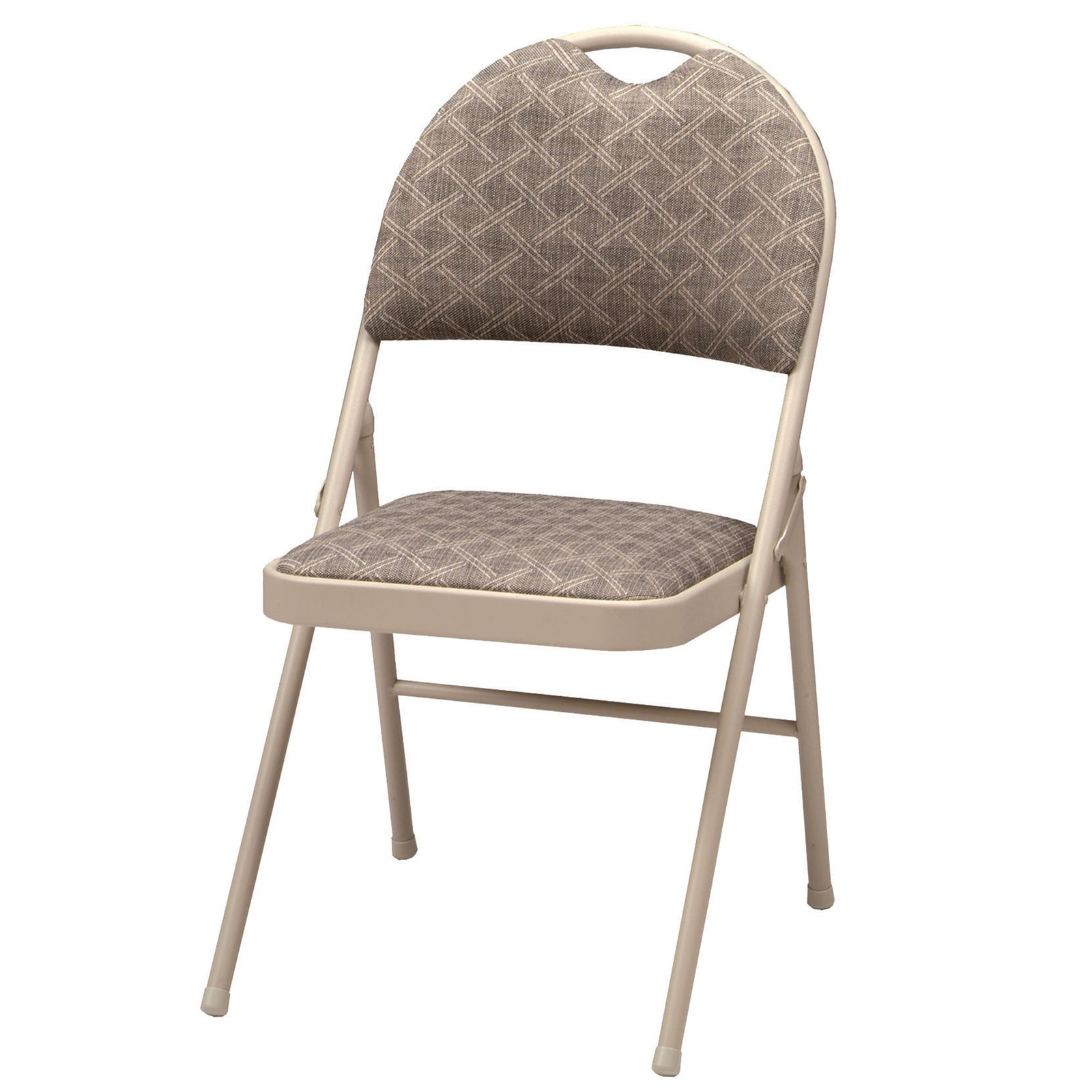 MECO Sudden Comfort Zuni Fabric Double Padded High Back Folding Chair (Set of 4) - VMInnovations