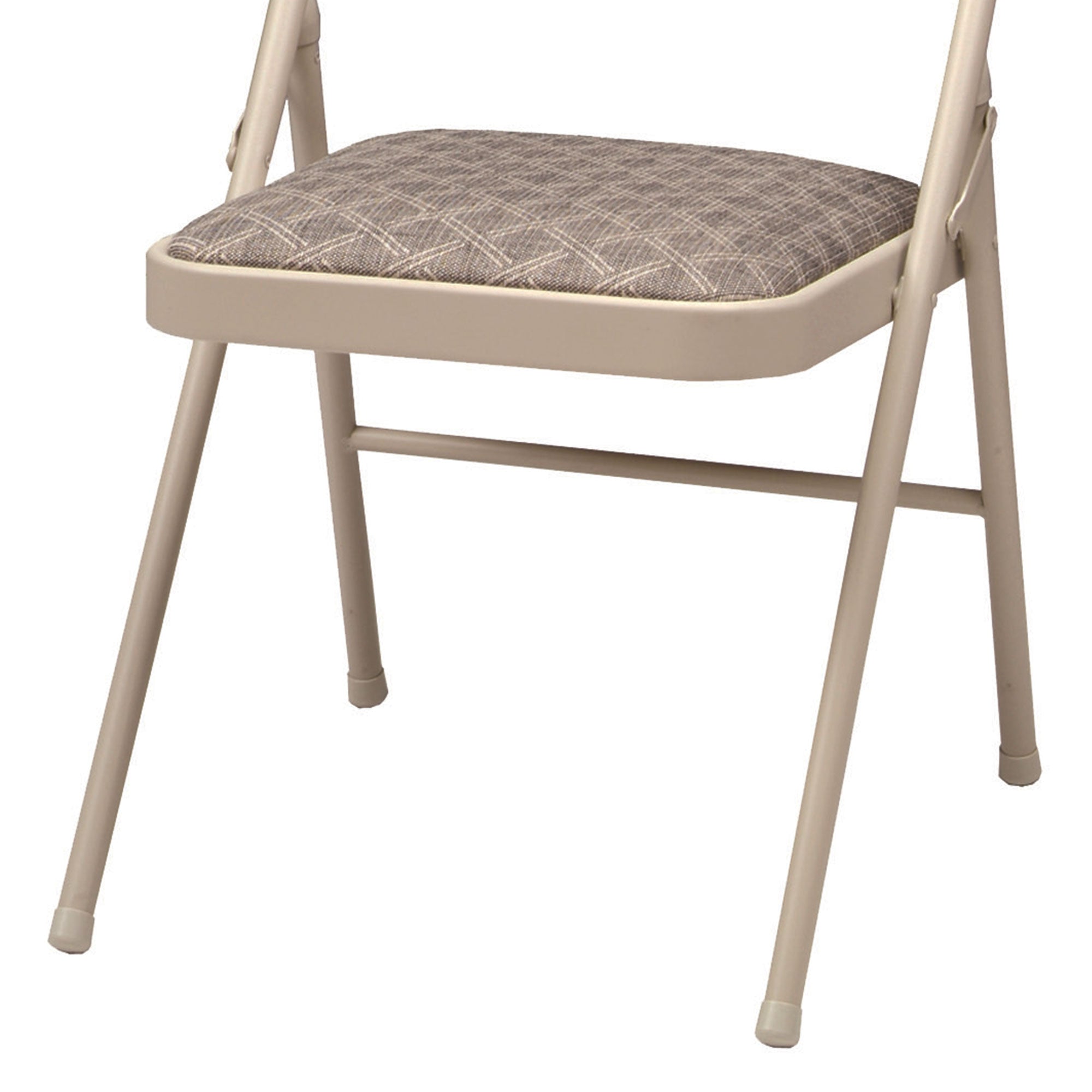 MECO Sudden Comfort Zuni Fabric Double Padded High Back Folding Chair (Set of 4) - VMInnovations