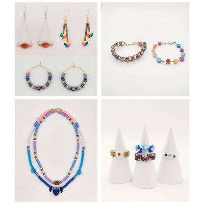 Bead Storage Solutions Elizabeth Ward Mixed Bead Tray with Jewelry Findings Tray - VMInnovations