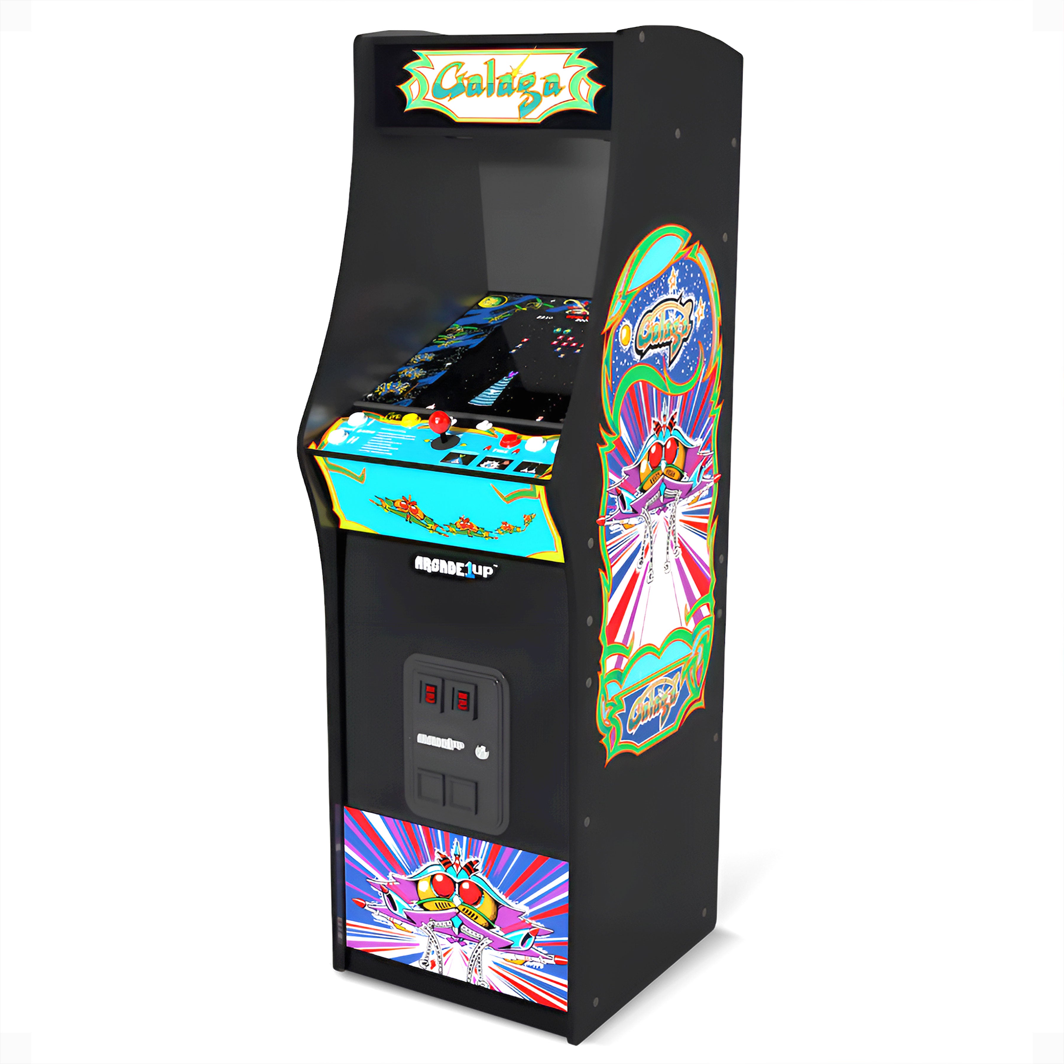 Arcade1Up GALAGA 14 Games in 1, 5 Foot Stand-Up Cabinet Arcade Machine (Used) - VMInnovations