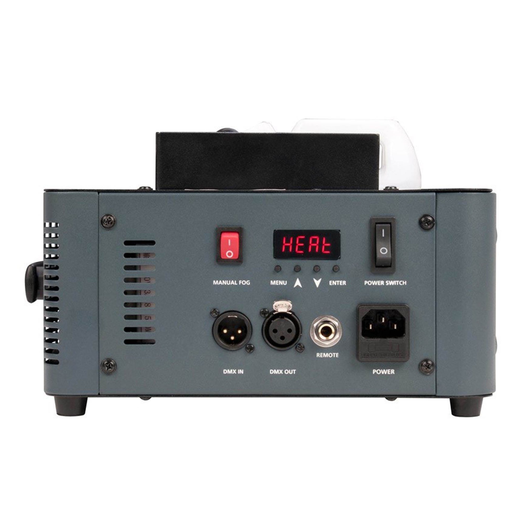 ADJ Fog Fury Jett Fog Machine w/Lights, Remote Control & 4 Liter Fog Fluid Juice - VMInnovations