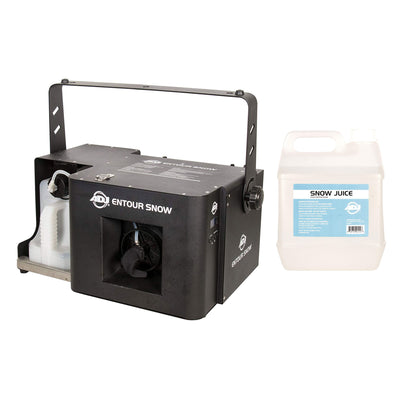 ADJ Holiday and Winter Imitation Snow Machine with 1 Gallon Snow Fluid Juice - VMInnovations