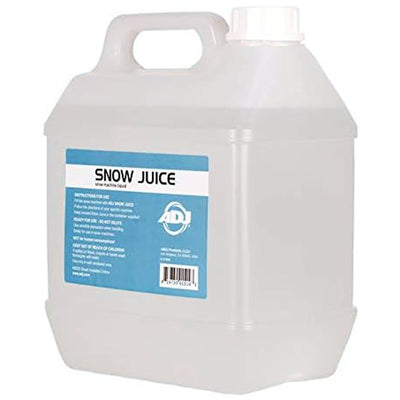 ADJ Holiday and Winter Imitation Snow Machine & 1 Gal Snow Fluid Juice, 2 Pack