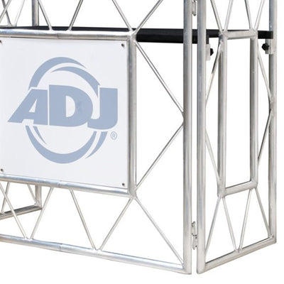 ADJ PRO EVENT TABLE II Foldable Aluminum Pro DJ Travel Music Stand (2 Pack)