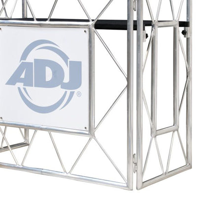 ADJ PRO EVENT TABLE II Foldable Aluminum Pro DJ Travel Music Stand (3 Pack) - VMInnovations