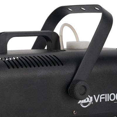 ADJ 850W Mobile Fog Machine w/Remote & 4 Liter Fog Fluid/Smoke Liquid, 2 Pack