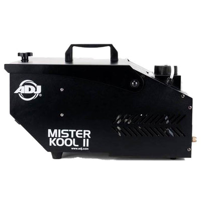 ADJ Low-Lying Water-Based Fog Machine, Black & 4 Liter Fog Liquid Juice, 2 Pack - VMInnovations