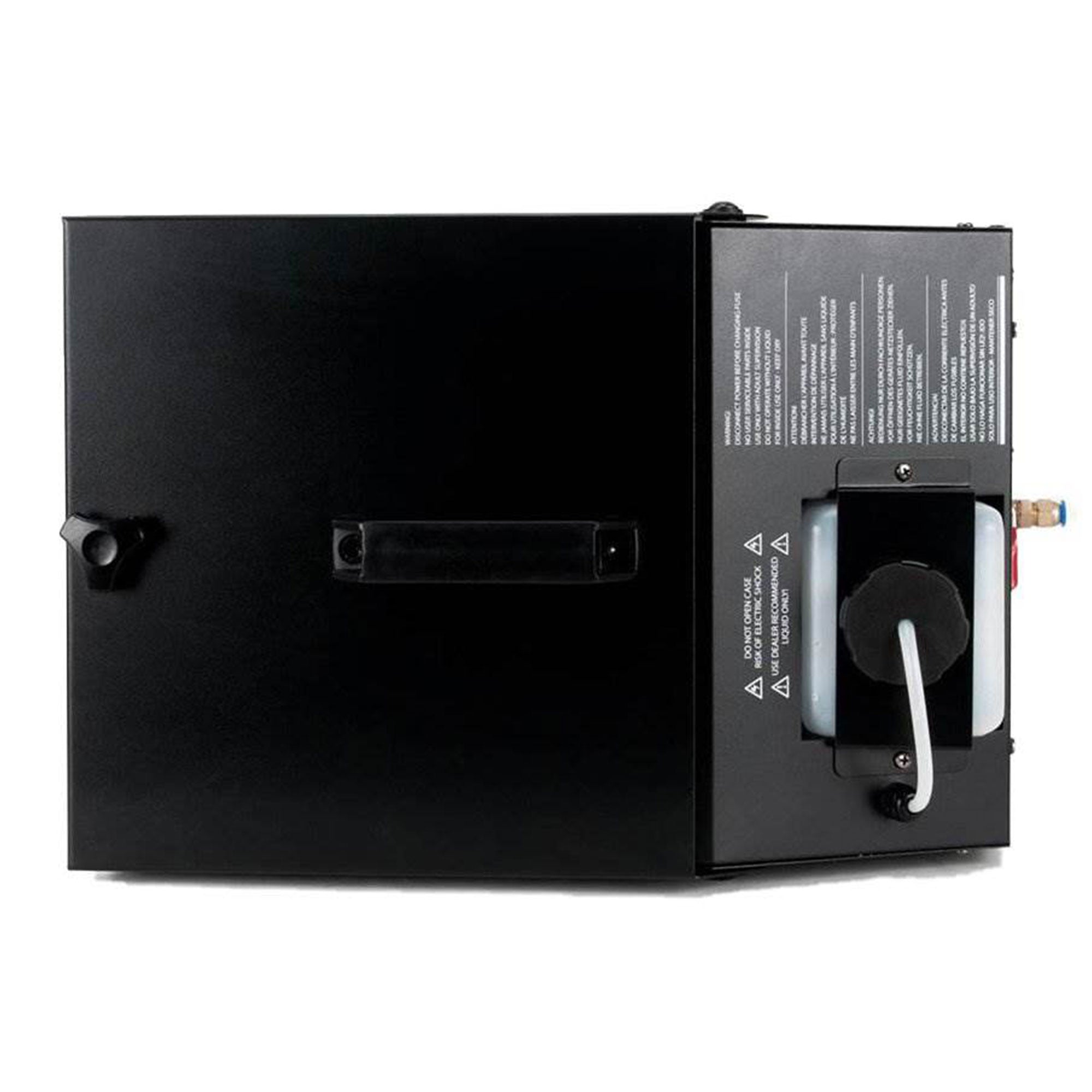 ADJ Low-Lying Water-Based Fog Machine, Black & 4 Liter Fog Liquid Juice, 4 Pack - VMInnovations