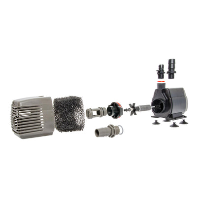 Active Aqua 1000 GPH Submersible Water Pump and 25 Foot Vinyl Irrigation Tubing - VMInnovations