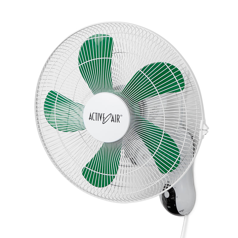 Active Air 16 In. Oscillating Grow Fan & 8 In. Clip On Brushless Motor Grow Fan