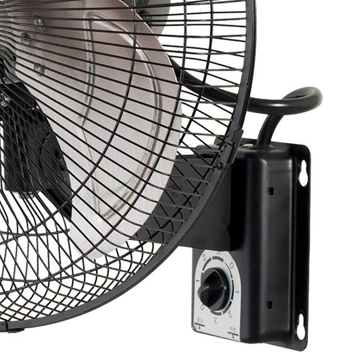 Hydrofarm 16" Oscillating Tilt Fan & Active Air 8" Clip On Brushless Motor Fan