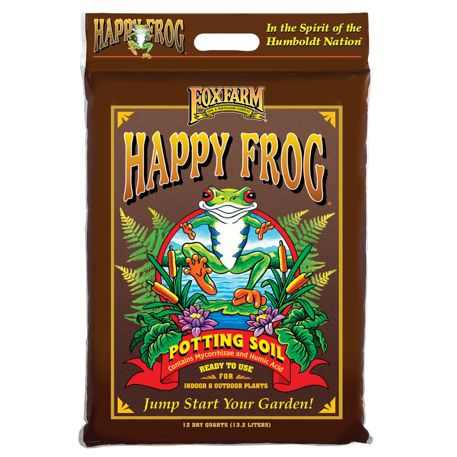 FoxFarm Happy Frog Rapid Growth Soil, 12 Qt & Ocean Forest Potting Soil, 38.6 Qt - VMInnovations