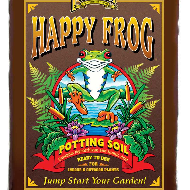 FoxFarm Happy Frog Rapid Growth Soil, 12 Qt & Ocean Forest Potting Soil, 38.6 Qt