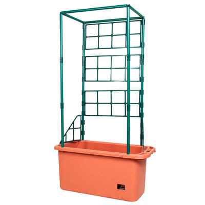 Hydrofarm 10 Gal Gardener w/4' Trellis Tower & FoxFarm Happy Frog Soil, 12 Qt - VMInnovations