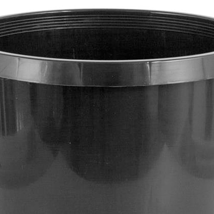 Pro Cal 10 Gallon Premium Nursery Planter Garden Grow Pots, Black (Set of 10)