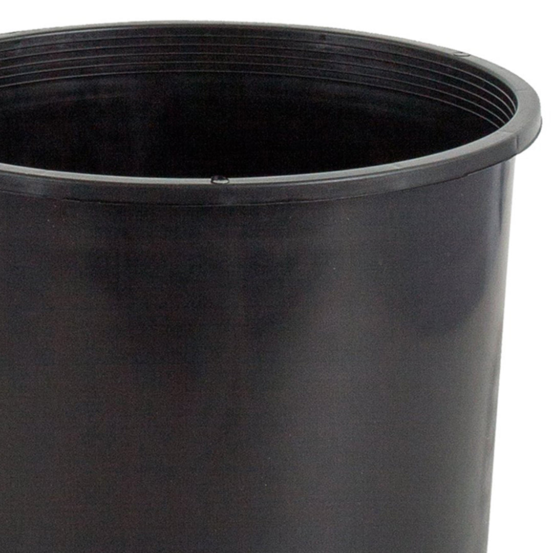 Pro Cal 5 Gal Premium Nursery Black Plastic Planter Garden Grow Pots (Set of 10)