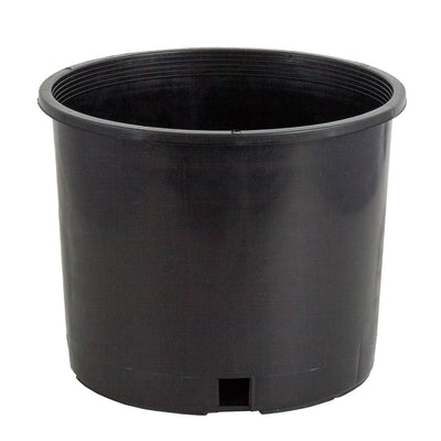 Pro Cal 5 Gal Premium Nursery Black Plastic Planter Garden Grow Pots (Set of 15)