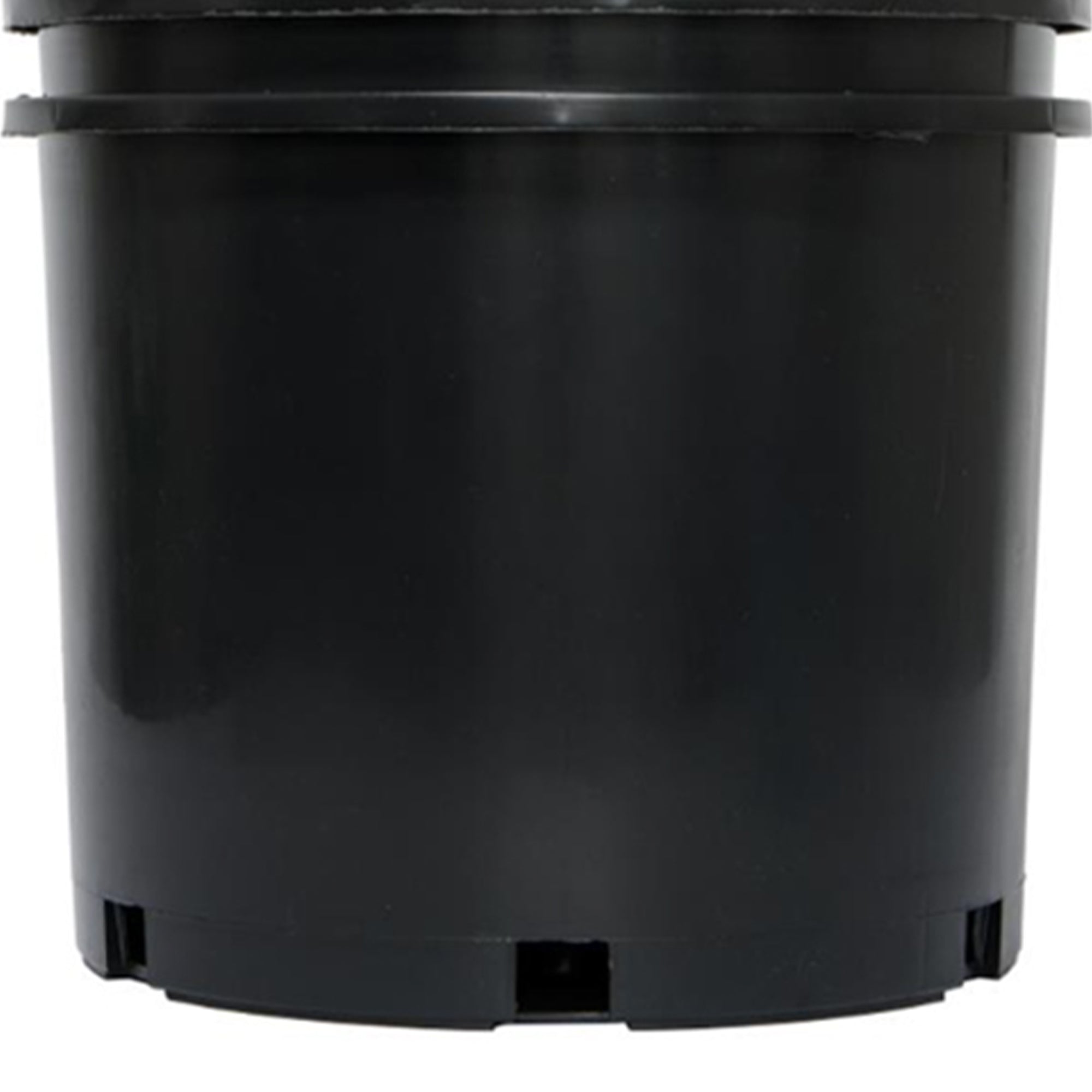 Pro Cal 7 Gallon Round Wide Rim Durable Plastic Plant Nursery Pot, (10 Pack) - VMInnovations