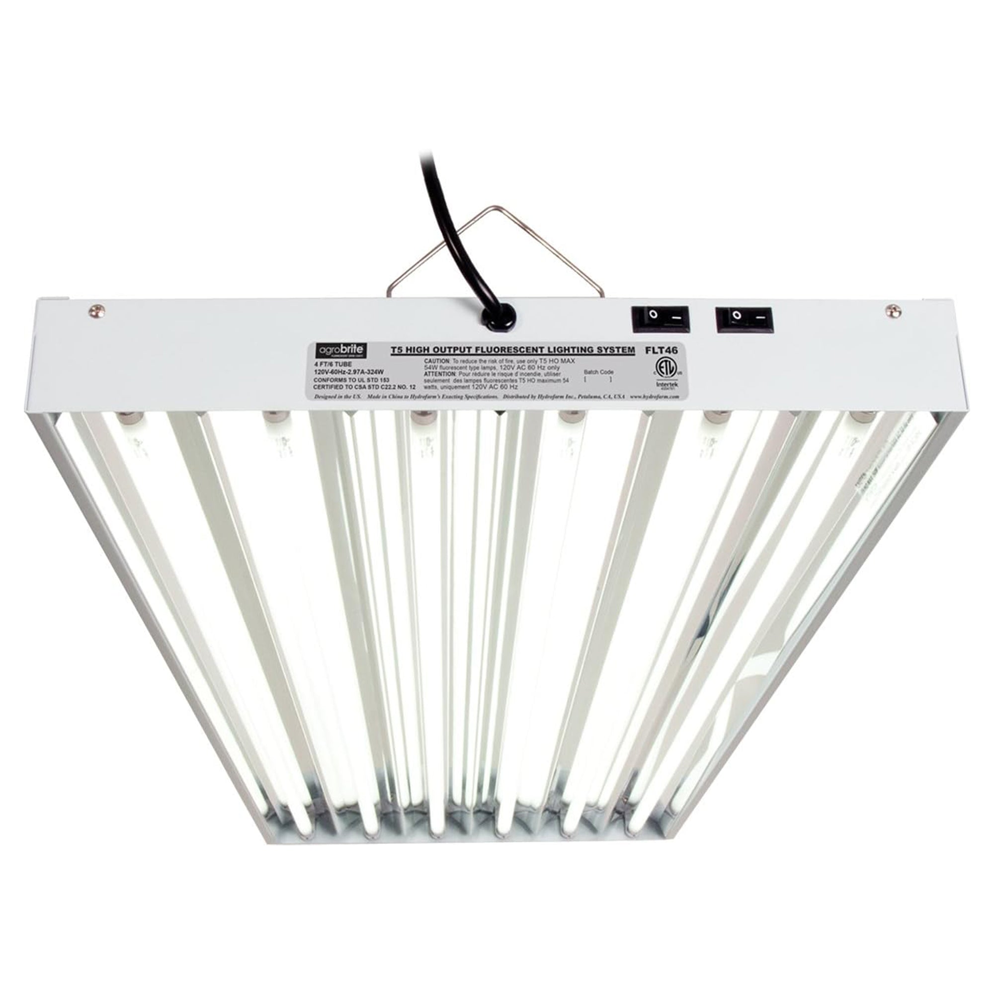 PRO-MIX MP Mycorrhizae Organik Grow Medium & AgroBrite 4' Grow Light Fixture - VMInnovations