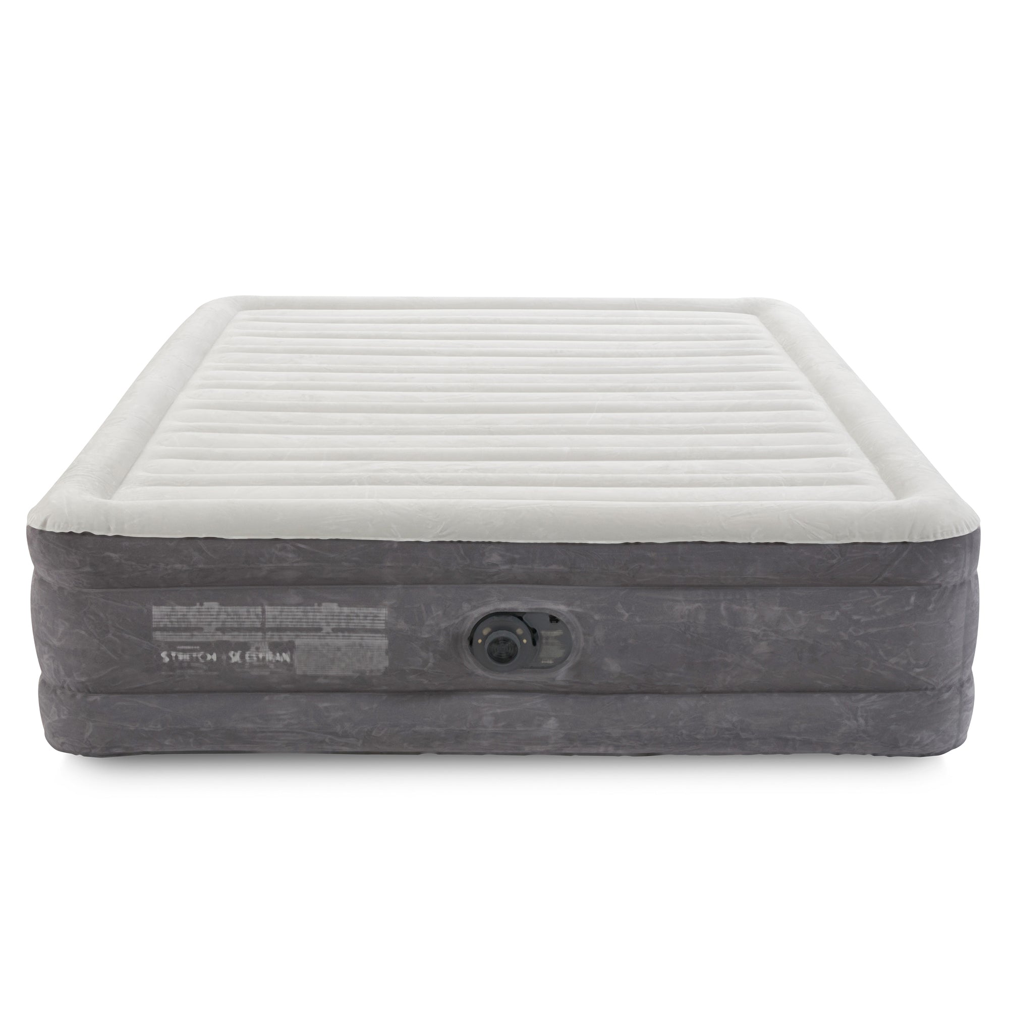 Intex 18" Inflatable Elevated Air Mattress Bed w/Built In Pump, King (2 Pack) - VMInnovations