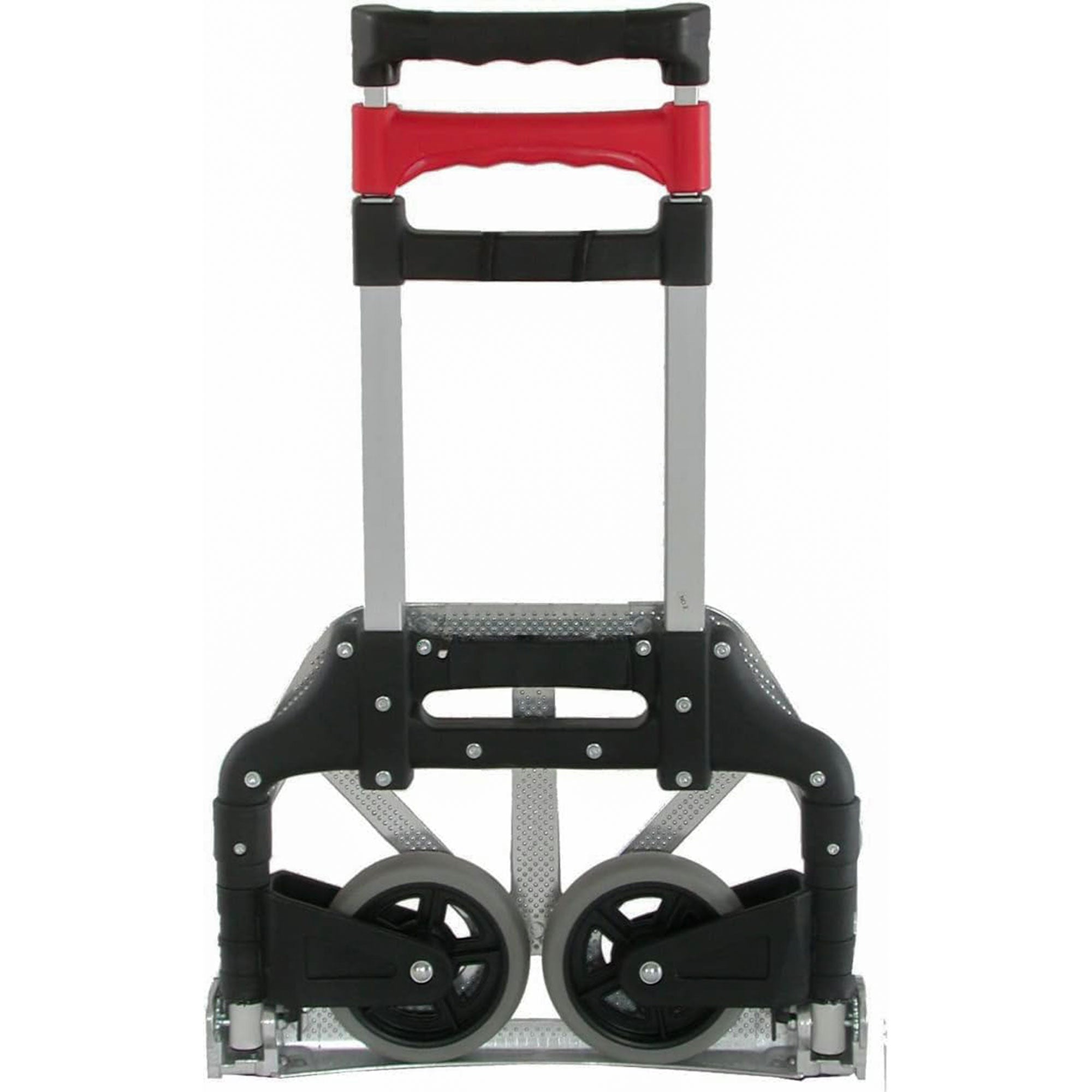 Magna Cart Personal MCI Folding Hand Truck with Rubber Wheels, Black (2 Pack) - VMInnovations