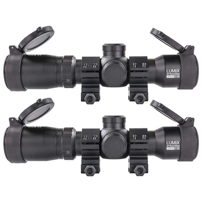 Killer Instinct Lumix Speedring 1.5 to 5 x 32 IR-E HD Hunting Scope (2 Pack)