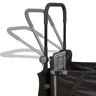 Radio Flyer Collapsible Trav’ler Stroll ‘N Wagon w/Protective Cover, Black(Used) - VMInnovations