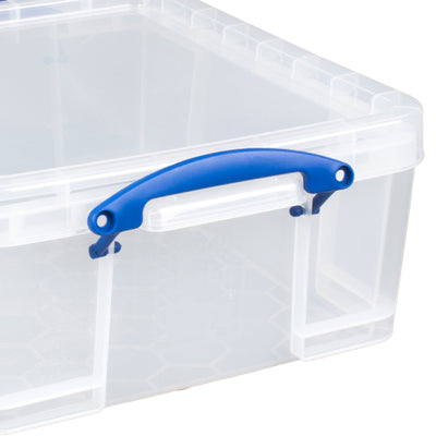 Really Useful Box 17L Container w/Lid and Clip Lock Handles, (2pk) (Open Box)