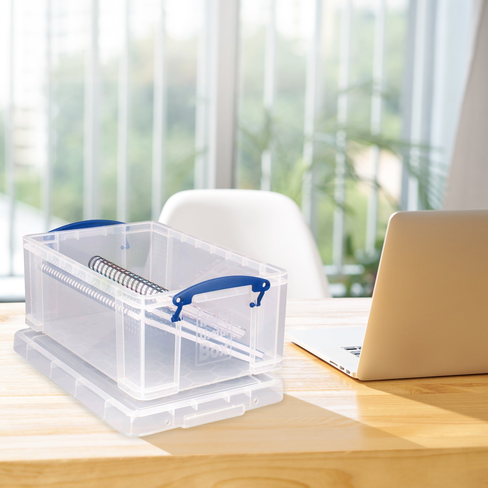 Really Useful Box 9L Storage Container with Snap Lid & Clip Lock Handle (5 Pack) - VMInnovations