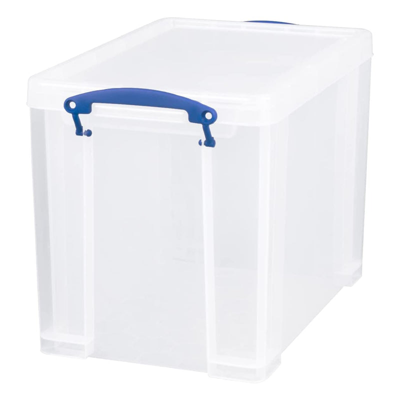 Really Useful Box 19L Storage Container with Lid and Clip Lock Handles (10 Pack)