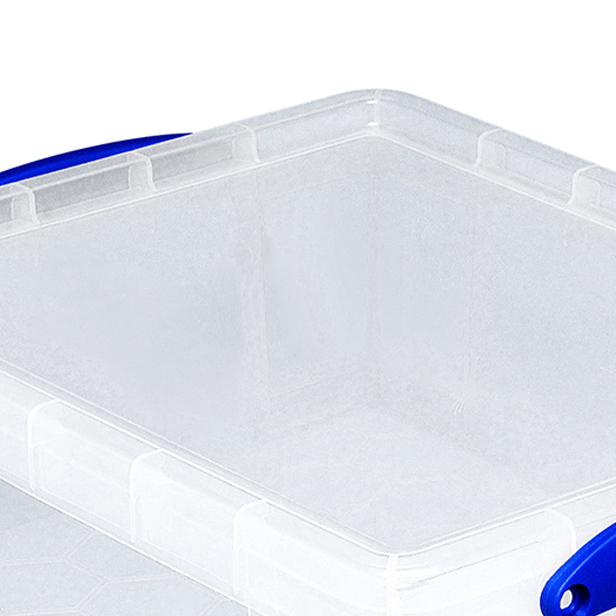 Really Useful Box 8.1L Plastic Storage Container with Clip Lock Handle (2 Pack) - VMInnovations