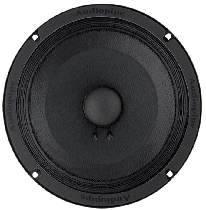 Audiopipe APMB-8SB 250 Watt 8-Inch Low Mid Frequency Car Audio Loudspeaker (2 Pack)