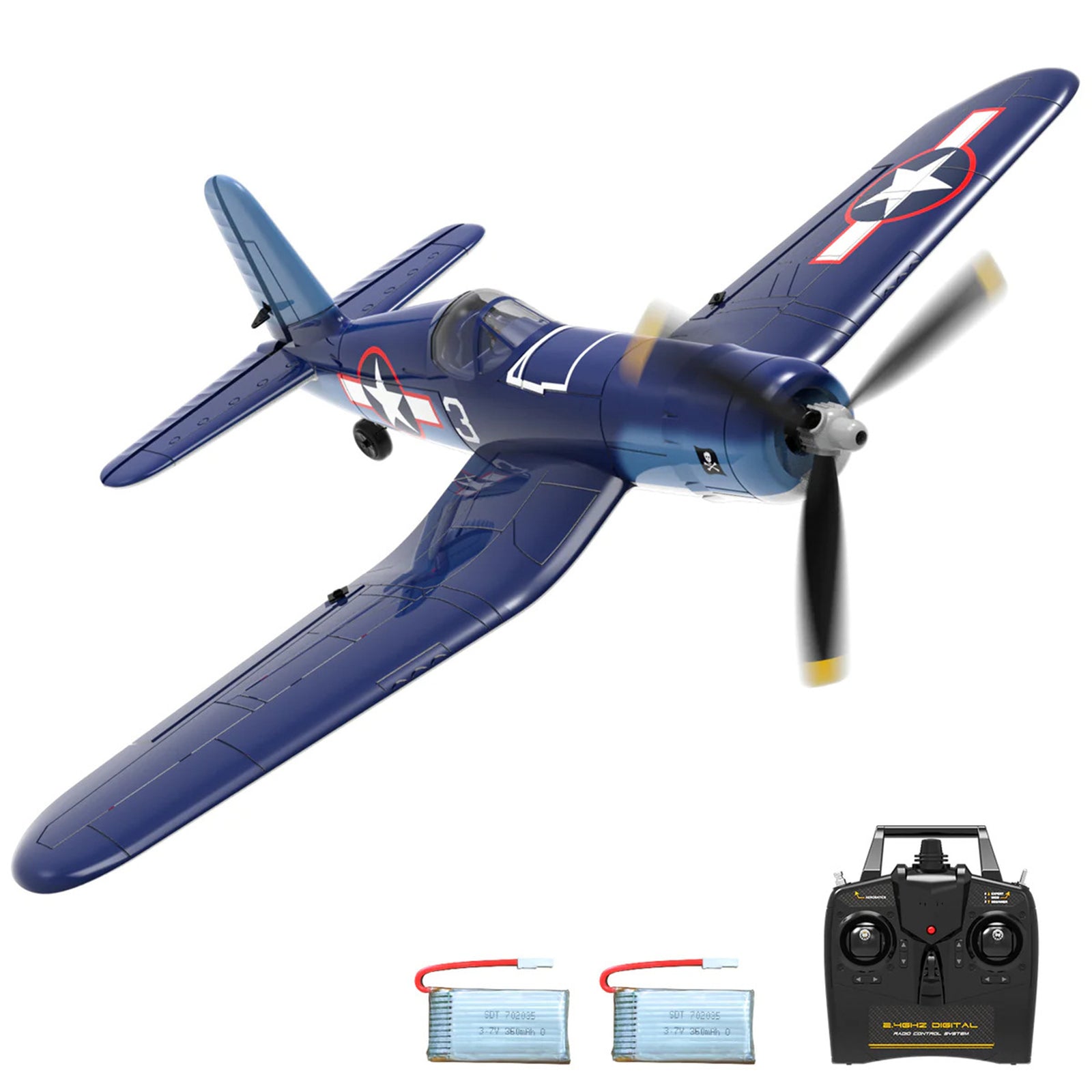 VOLANTEXRC One Key Turn Remote Control Airplane w/Xpilot Stabilizer(Open Box) - VMInnovations