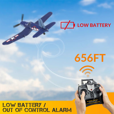 VOLANTEXRC One Key Turn Remote Control Airplane w/Xpilot Stabilizer(Open Box) - VMInnovations