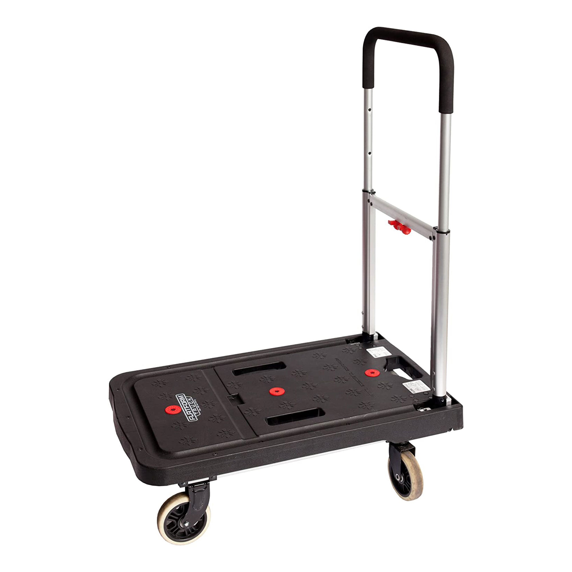 Magna Cart FF 4 Wheel Folding Platform Transport Cart Supports 300 lbs (5 Pack) - VMInnovations