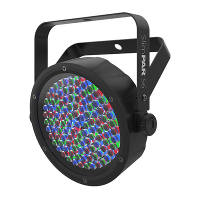 CHAUVET DJ DMXAN2 ArtNet/sACN Node & SlimPAR 56 RGB LED Can Light Fixture,4 Pack