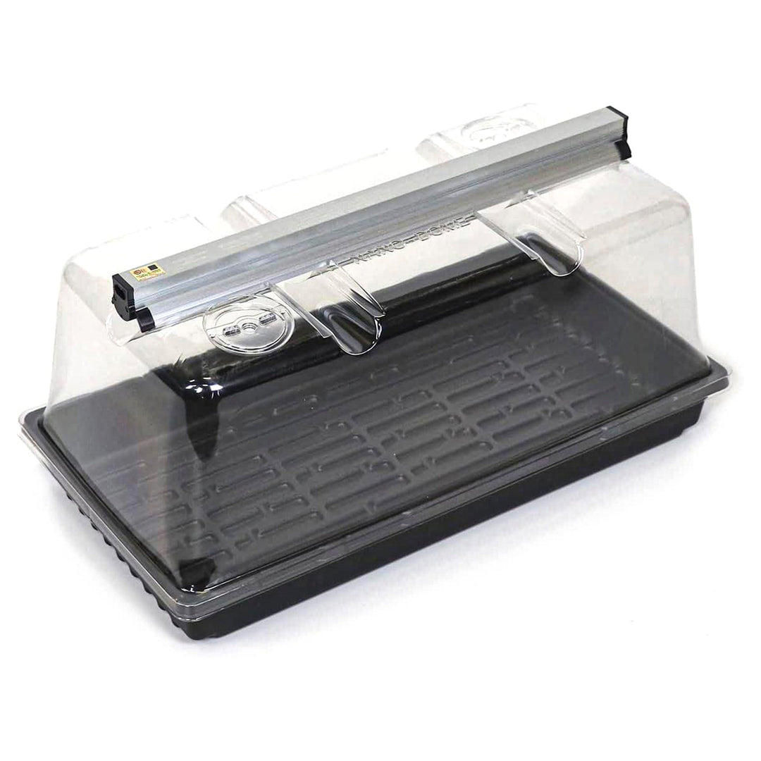 SunBlaster T5HO Mini Greenhouse Kit w/NanoDome & Tray for Seed Starter(Open Box) - VMInnovations
