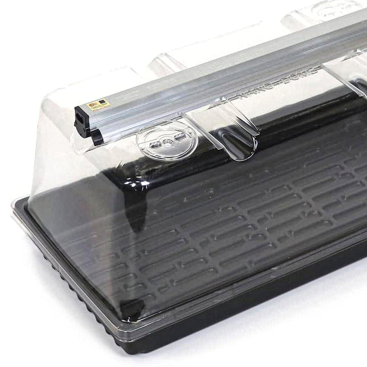SunBlaster T5HO Mini Greenhouse Kit w/NanoDome & Tray for Seed Starter(Open Box) - VMInnovations