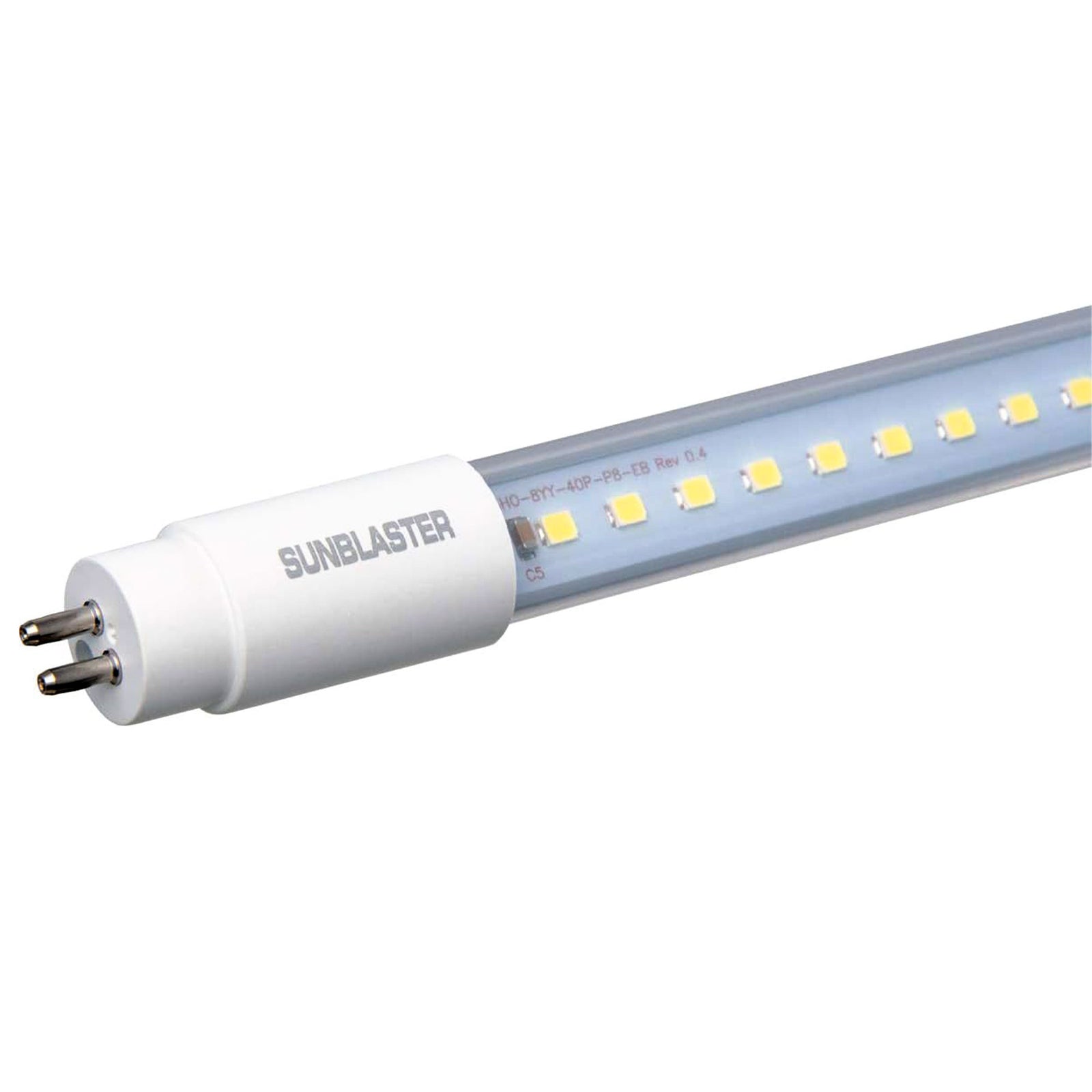 SunBlaster SL0900825 48 Inch 42 Watt 6400K T5LED Conversion Lamp Tube, White - VMInnovations