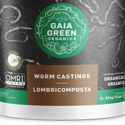 GAIA GREEN 2 Liters All Purpose Worm Castings Powder for Improved Soil Quality