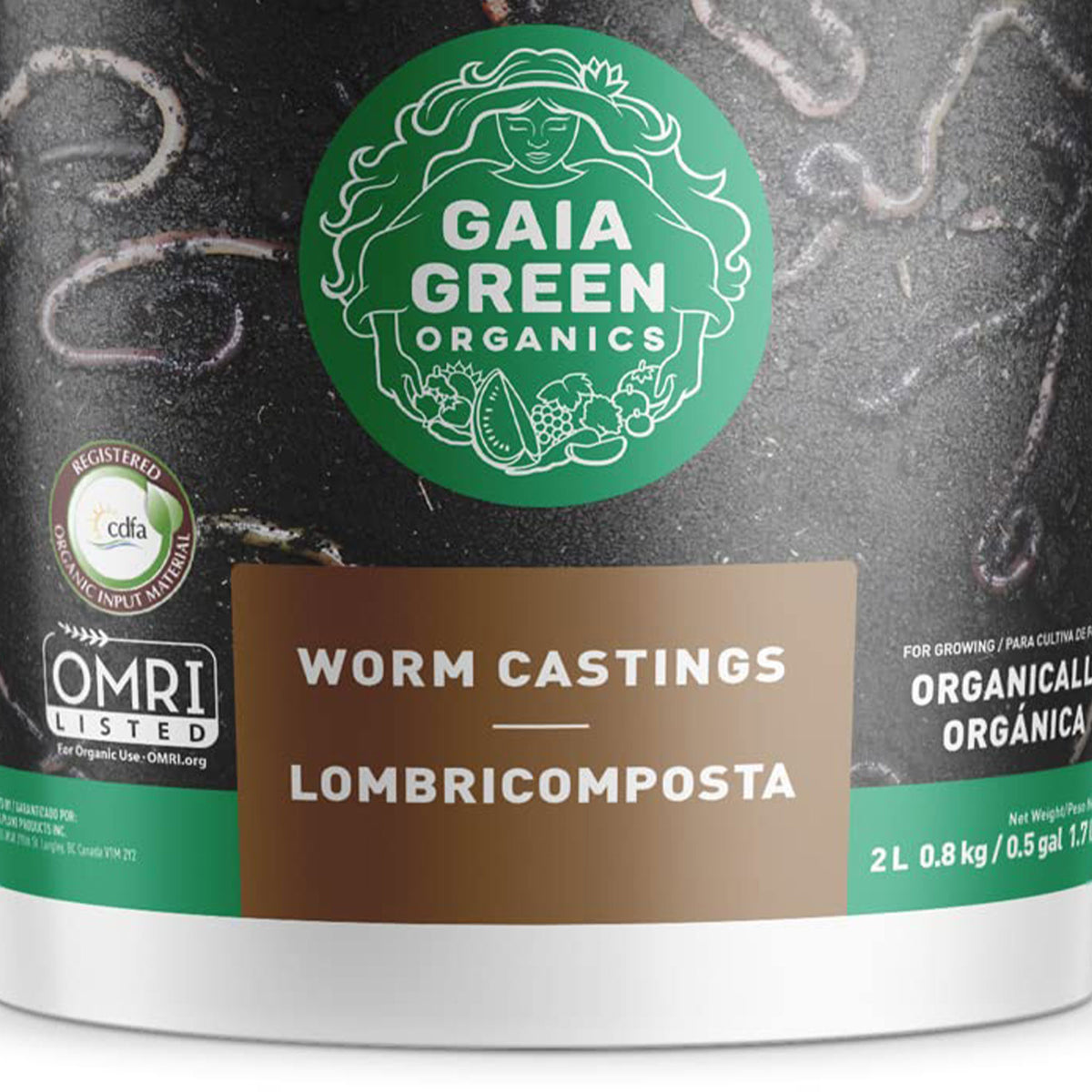 GAIA GREEN All Purpose Worm Castings Powder for Improved Soil Quality (Open Box)