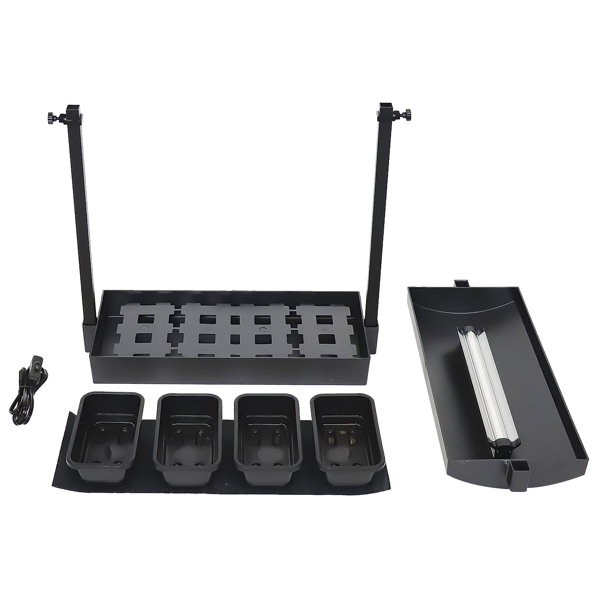 SunBlaster T5HO Micro T5 Grow Light Garden for Seed Starting, Black (Open Box) - VMInnovations