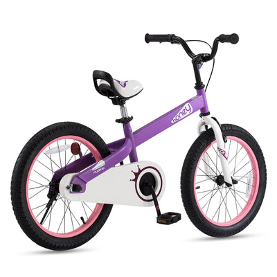 RoyalBaby Cubetube Honey 18" Kids Bicycle w/Kickstand & Reflectors, Purple(Used) - VMInnovations