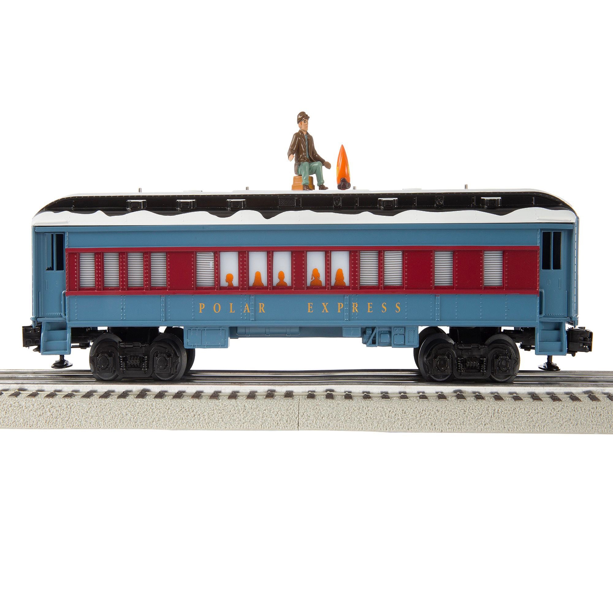 Lionel Electric The Polar Express Disappearing Hobo Car O Gauge Model Train Car - VMInnovations