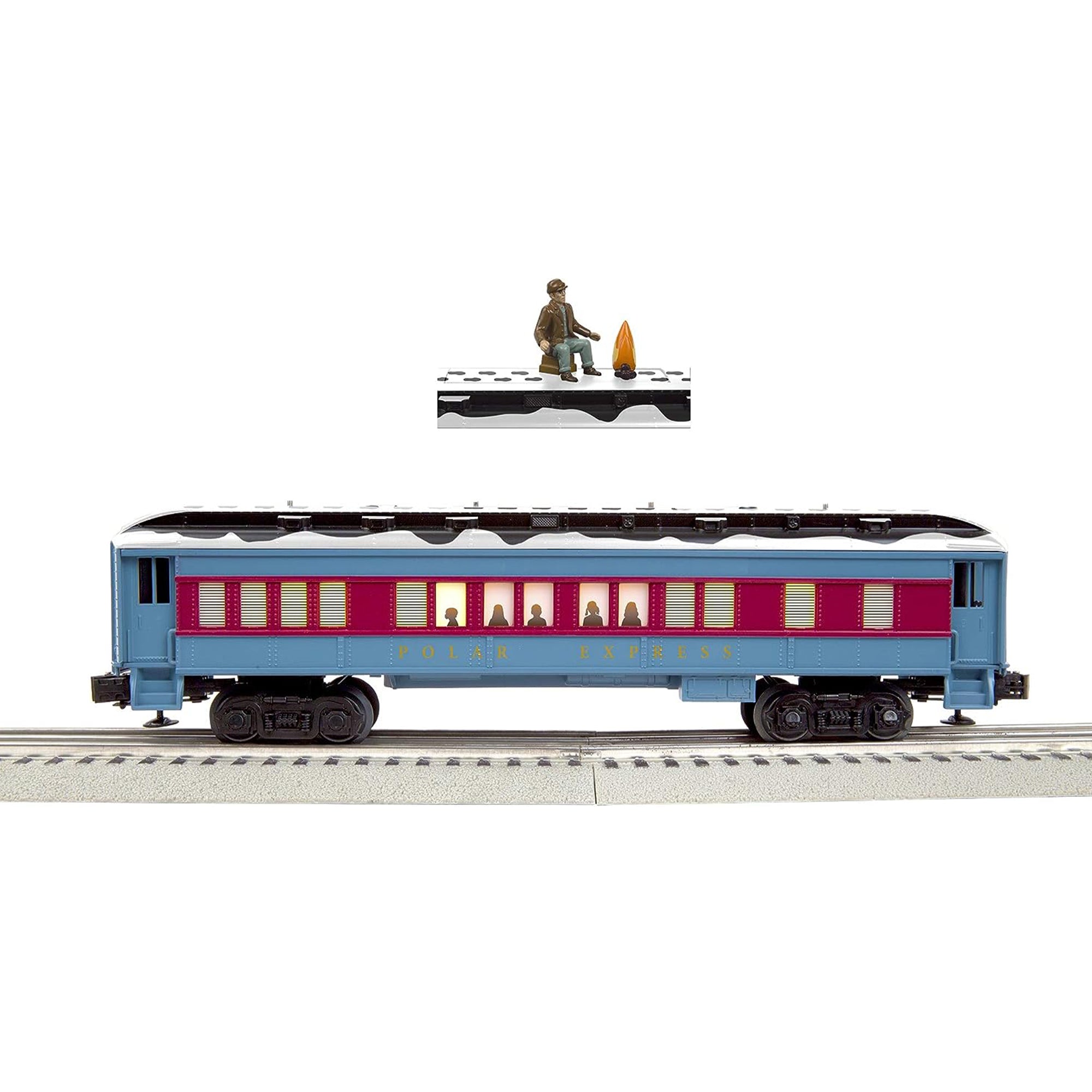 Lionel Electric The Polar Express Hobo Car O Gauge Model Train Car (Open Box) - VMInnovations