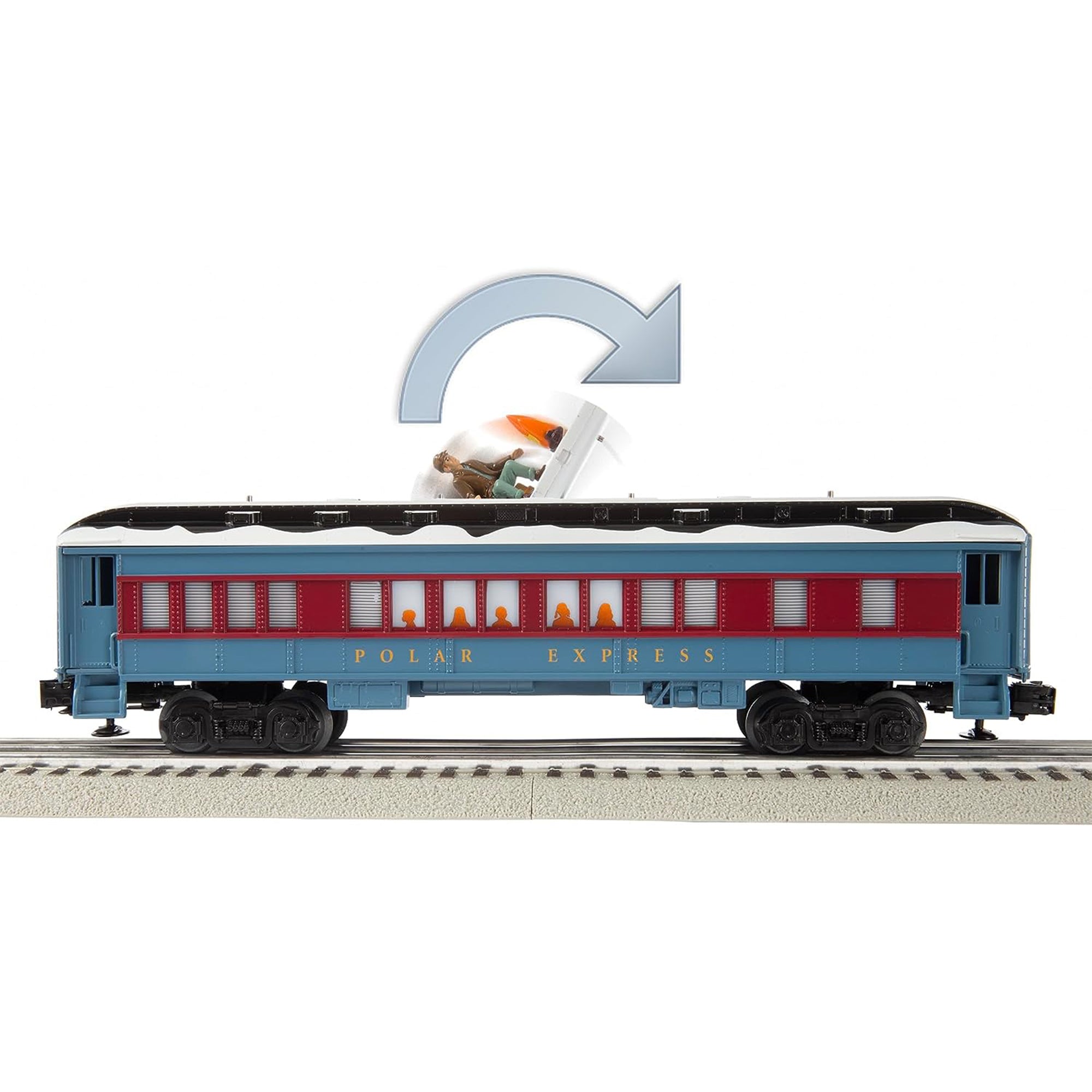 Lionel Electric The Polar Express Hobo Car O Gauge Model Train Car (Open Box) - VMInnovations