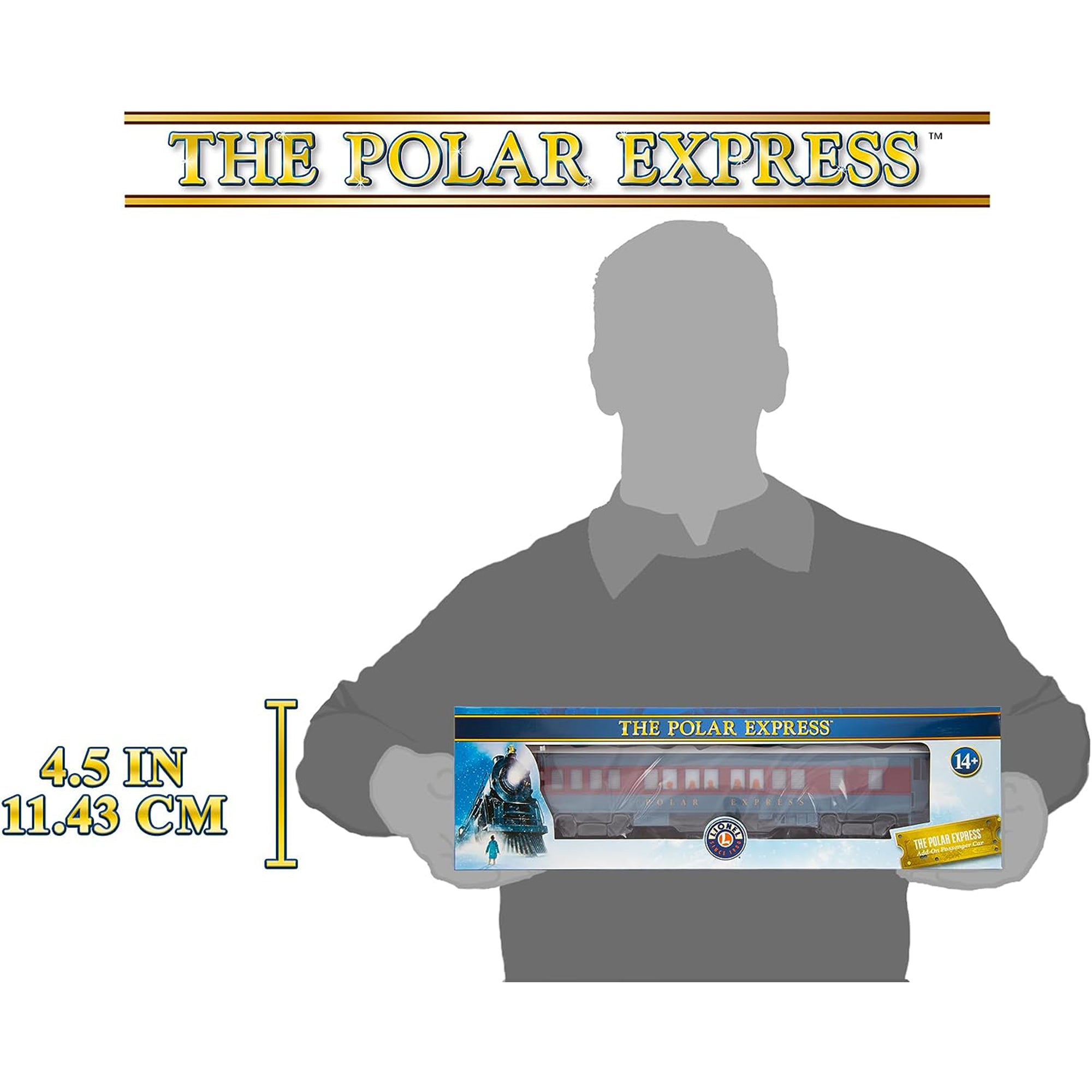 Lionel Electric The Polar Express Hobo Car O Gauge Model Train Car (Open Box) - VMInnovations