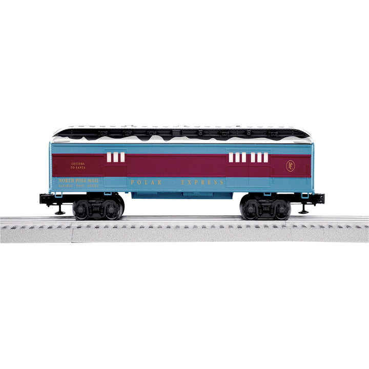 Lionel Trains The Polar Express Letters to Santa Mail Snow Covered Roof Car