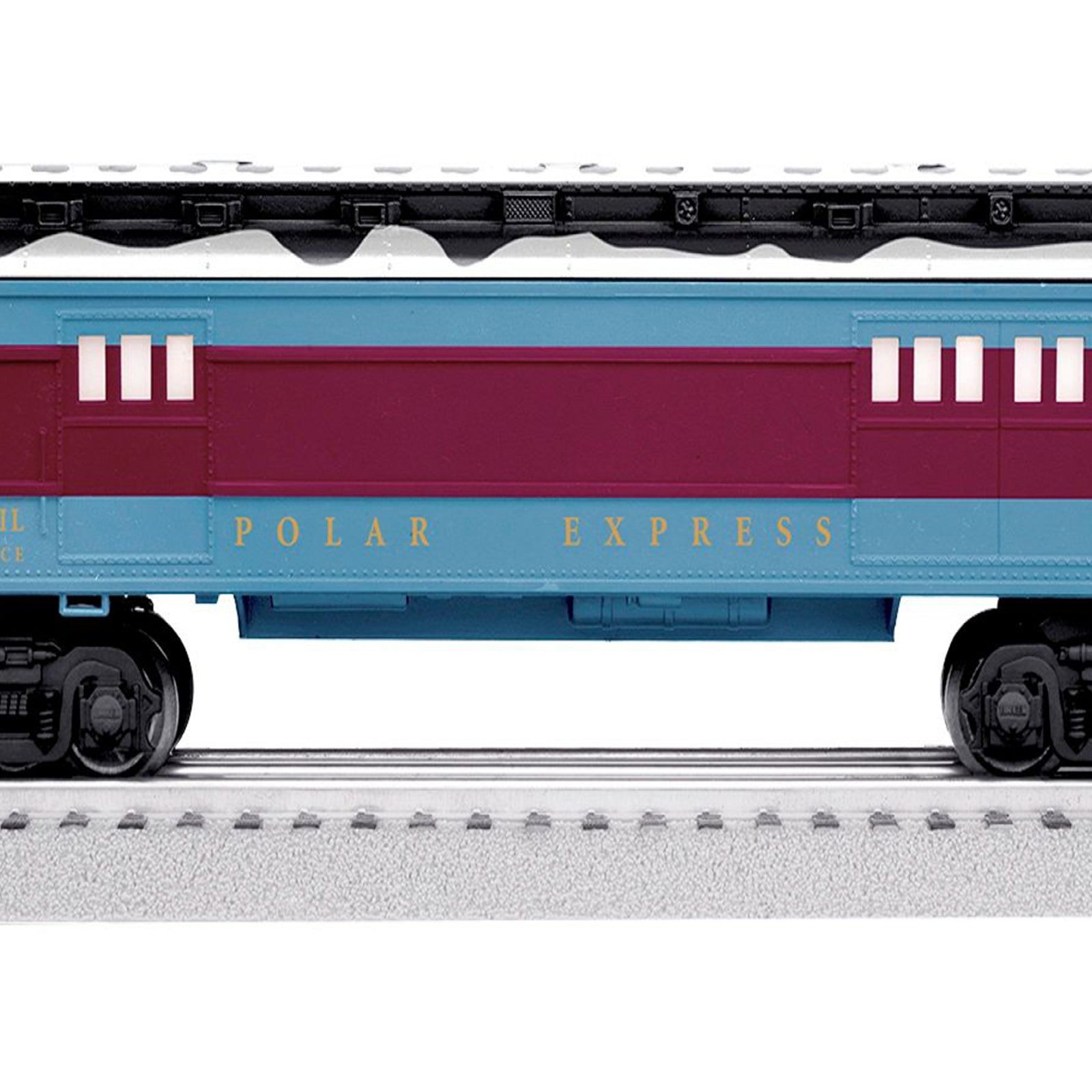 Lionel Trains The Polar Express Letters to Santa Mail Snow Covered Roof Car - VMInnovations